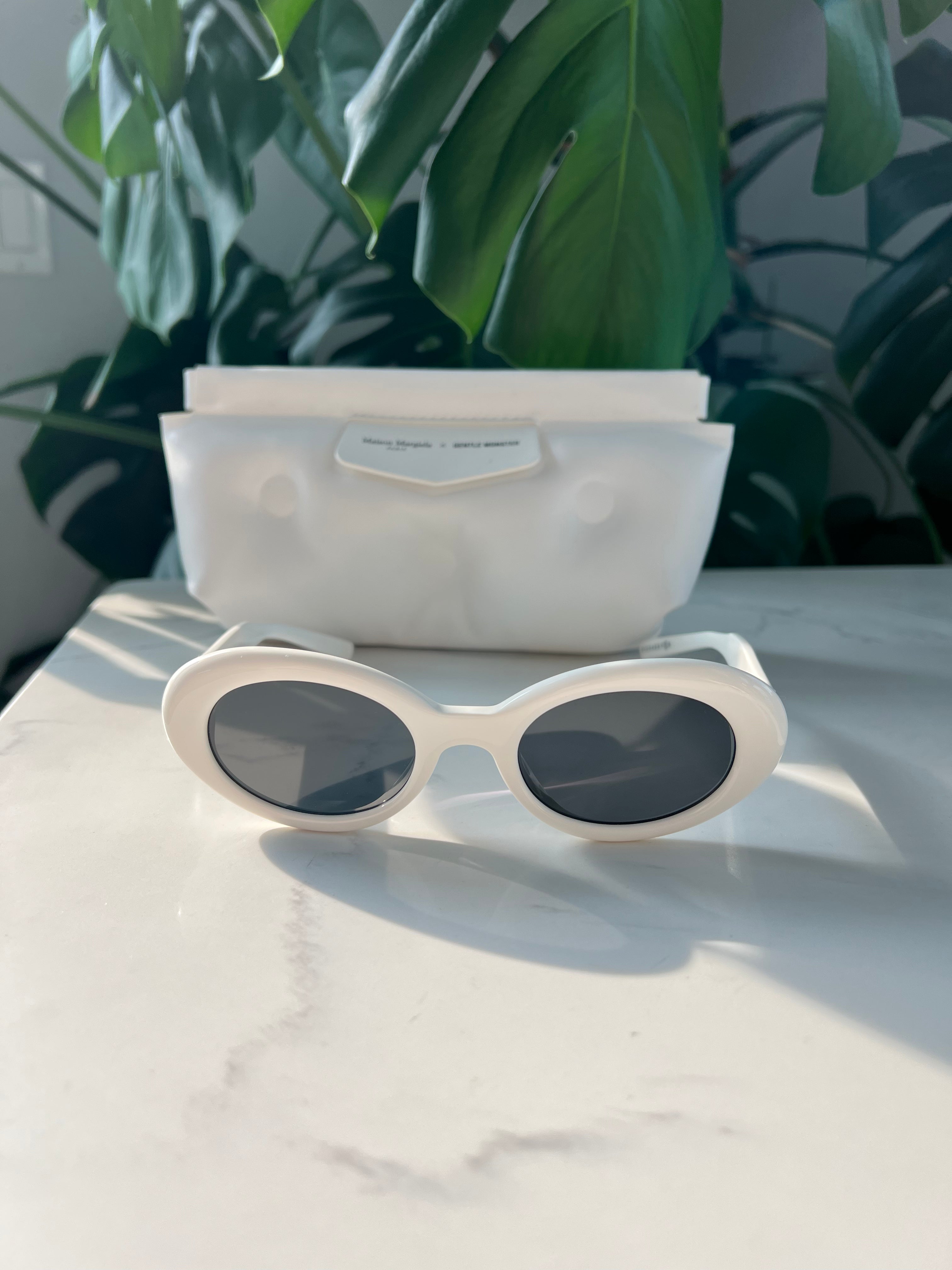 MAISON MARGIELA x Gentle Monster MM004 W2 White Sunglasses