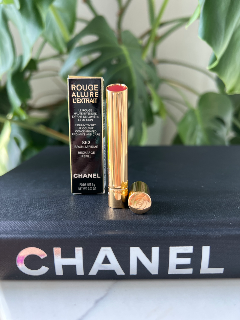 CHANEL Rouge Allure L'Extrait Lipstick  862 Brun Affirmé  Refill