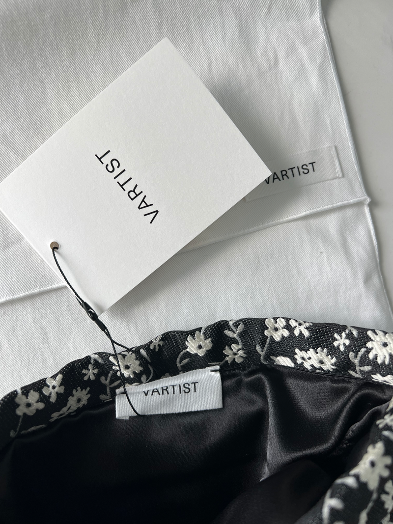 VARTIST Jaquard Floral Mini Bag Drawstring
