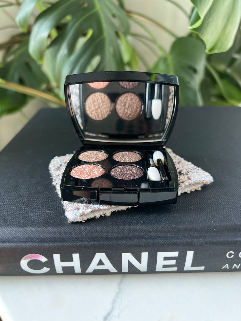 CHANEL Les 4 Ombres Tweed Multi-Effect Quadra Eyeshadow 04 Tweed Brun Et Rose