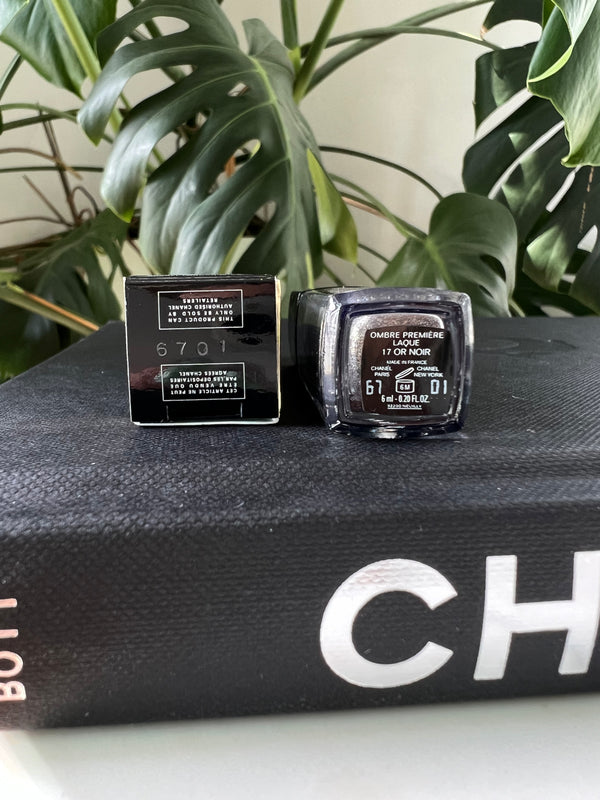 CHANEL Ombre Premiere Laque 17 Or Noir Longwear Liquid Eyeshadow Limited Edition
