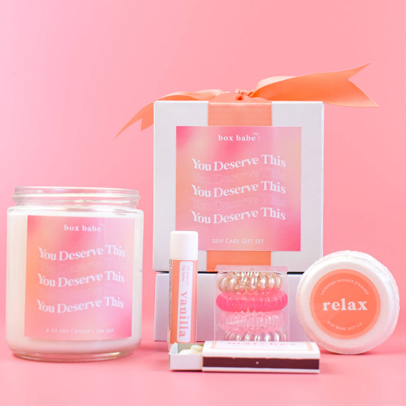 Box Babe Gift Co. - You Deserve This | Self Care Gift Set