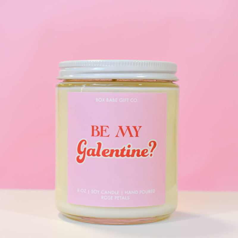 Be My Galentine? Candle