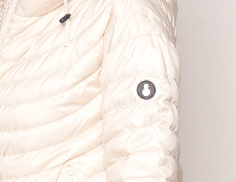 SNOWMAN New York Cream Down Puffer Jacket - Fashion Without Trashin