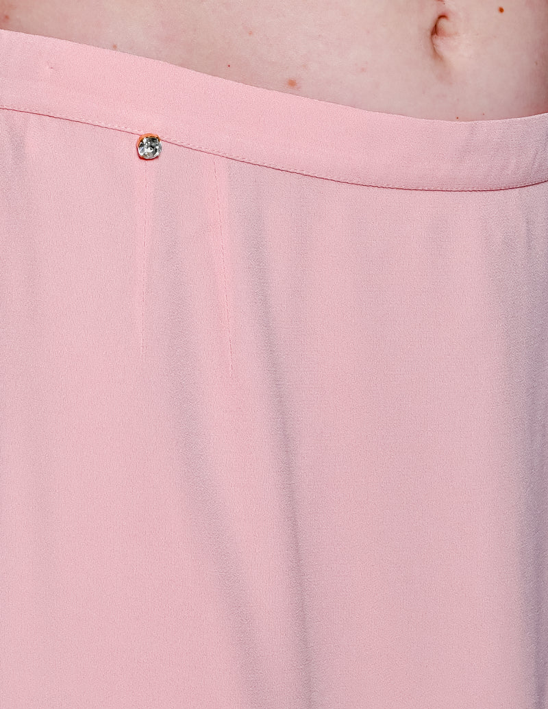 SONIA RYKIEL Vintage Blush Pink Top & Skirt Set (L)