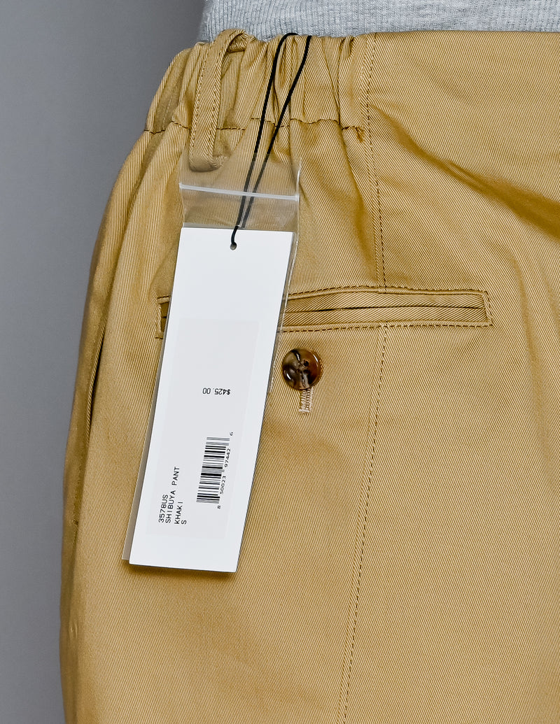 ADEAM Khaki Shibuya Wide-Leg Trench Pants (S)