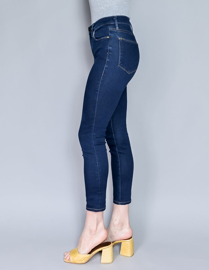 FRAME Le High Skinny Grove Street Blue Jeans (25)