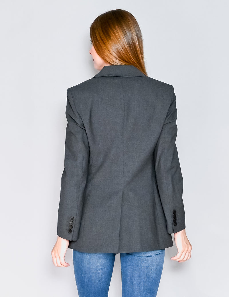 THEORY Etienne Charcoal Wool Blazer NWT (4)