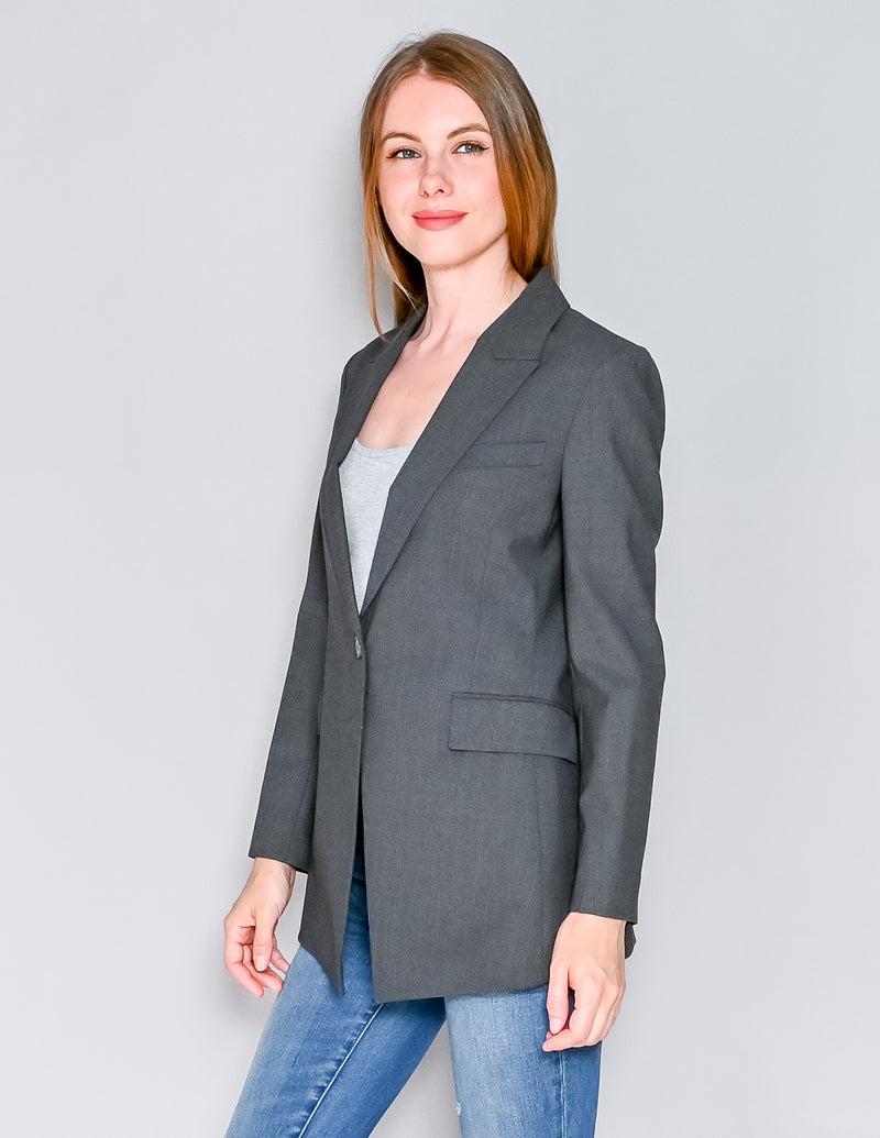 THEORY Etienne Charcoal Wool Blazer NWT (4)
