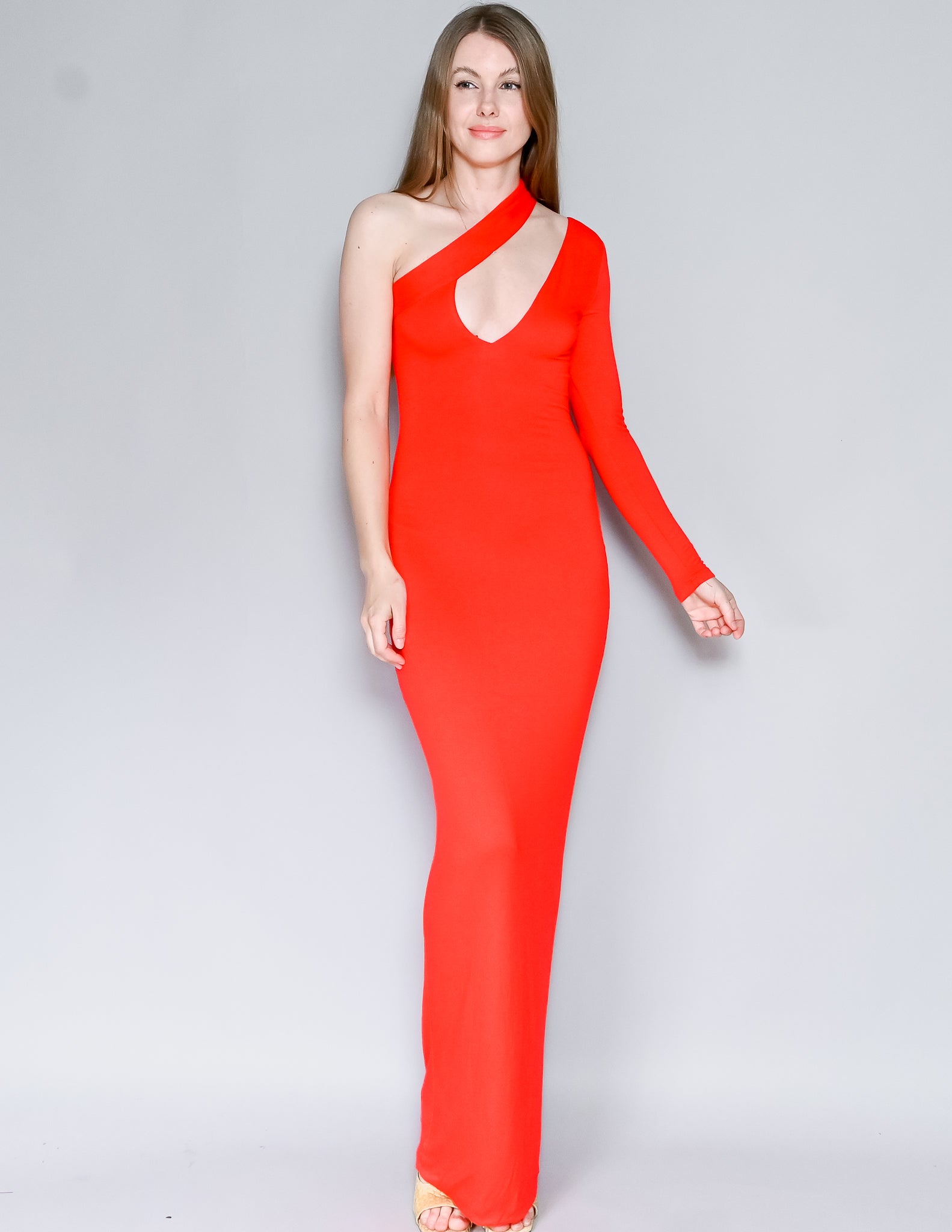AQ/AQ Shay Jersey Maxi Gown (0) – Fashion Trashin