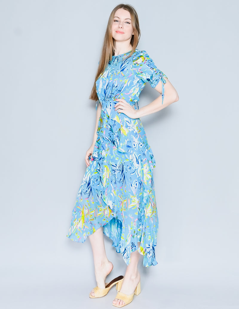 TANYA TAYLOR Floral Burnout Cosette Dress NWT (2)