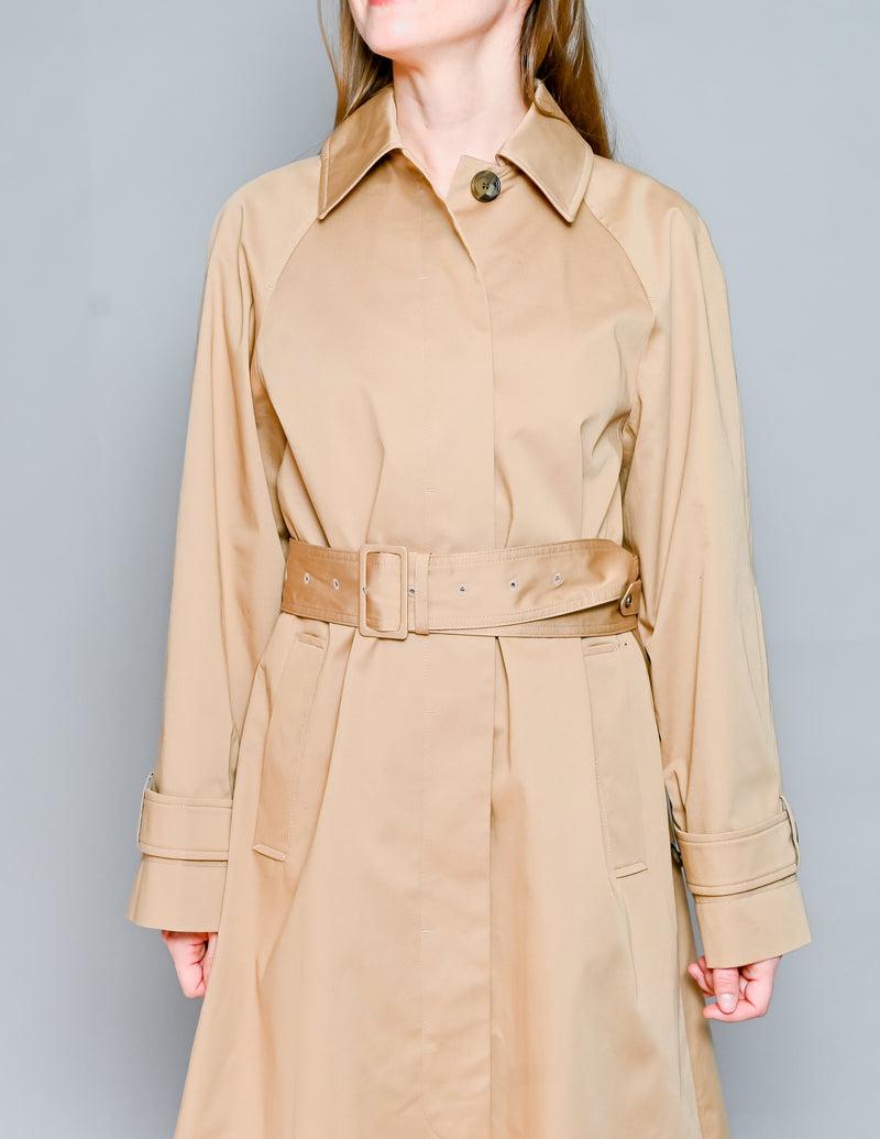 COS Belted Long Khaki Trench Coat (4)