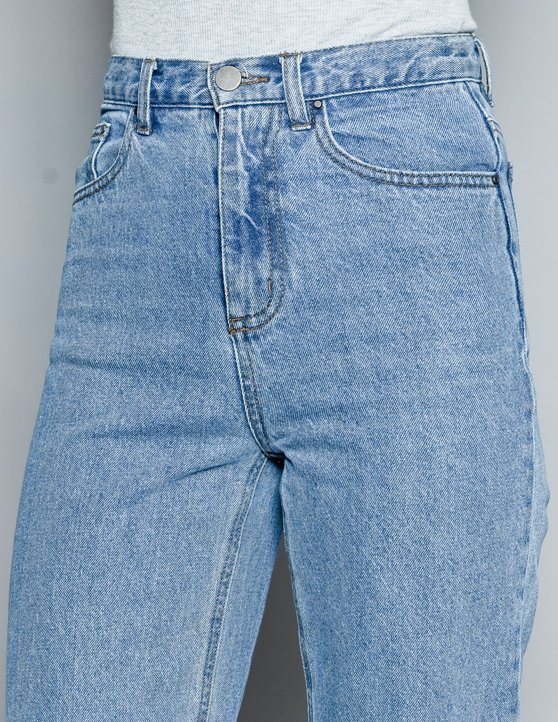 OAK + FORT Wide-Leg Cropped High-Rise Jeans (25)