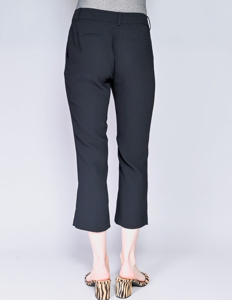 AMANDA UPRICHARD Black Capri Pants (S)