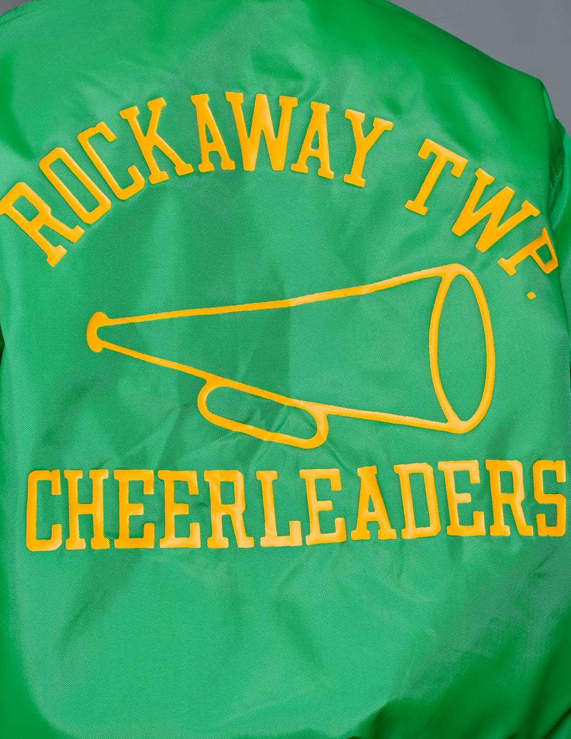 VINTAGE 1970's Rockaway TWP Cheerleaders Varsity Jacket