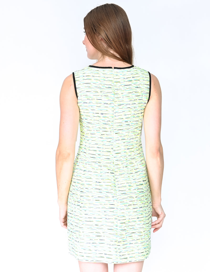 SHOSHANNA Neon Green Embroidered Mini Dress NWT (Size 0)