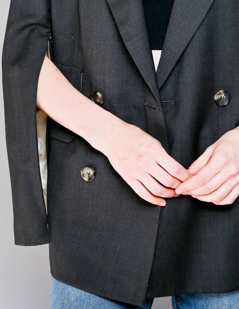 TWP Women's Oversize Split-Sleeve "Mens" Blazer NEW (XS)
