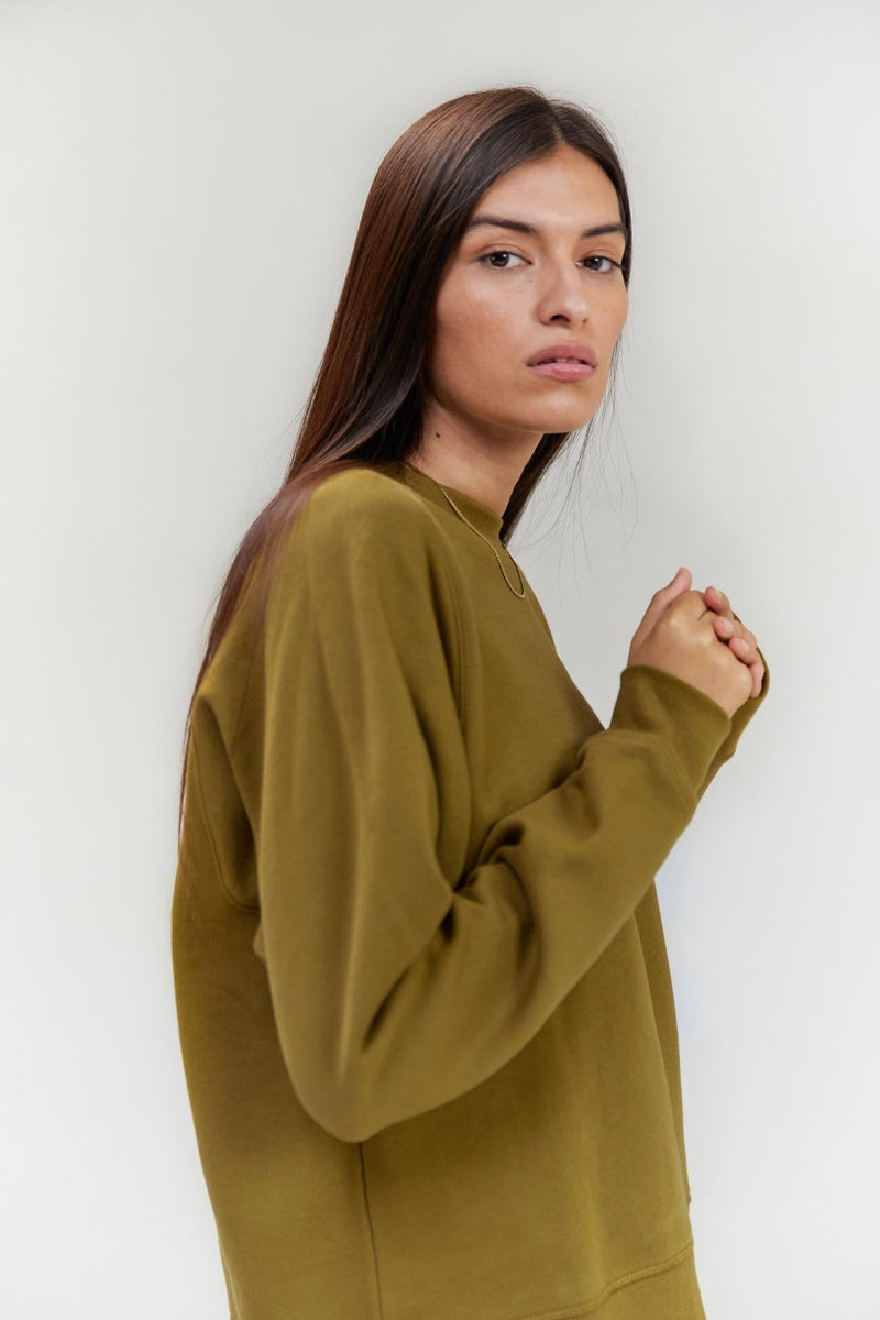 GIRLFRIEND COLLECTIVE Thorn 50/50 Relaxed Fit Sweatshirt FINAL SALE