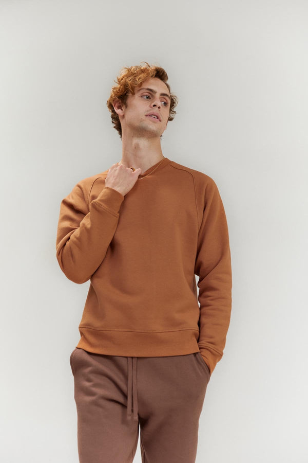 GIRLFRIEND COLLECTIVE Chai 50/50 Relaxed Fit Sweatshirt