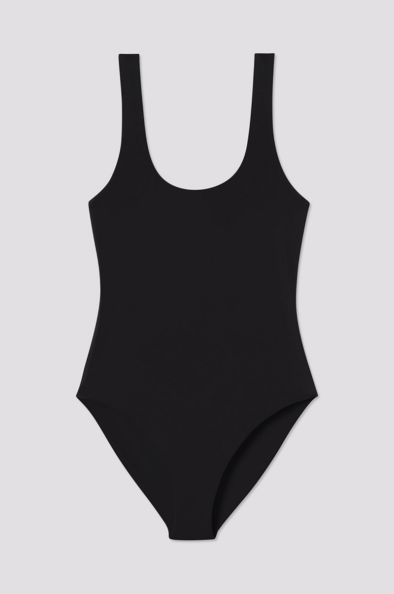 GIRLFRIEND COLLECTIVE Whidbey One Piece Swimsuit Black FINAL SALE