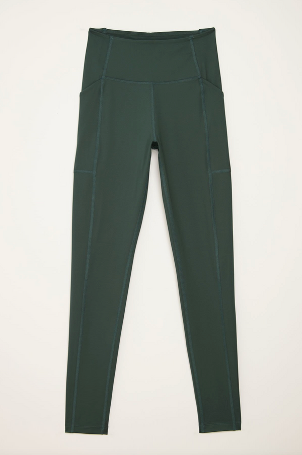 GIRLFRIEND COLLECTIVE Compressive Pocket Legging Moss 28.5" FINAL SALE